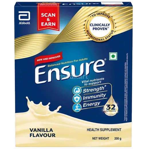 ensure vanilla powder 200 gm